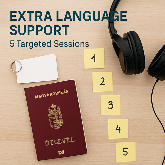 Hungarian Citizenship by Descent Extra Lessons (Package of 5)
