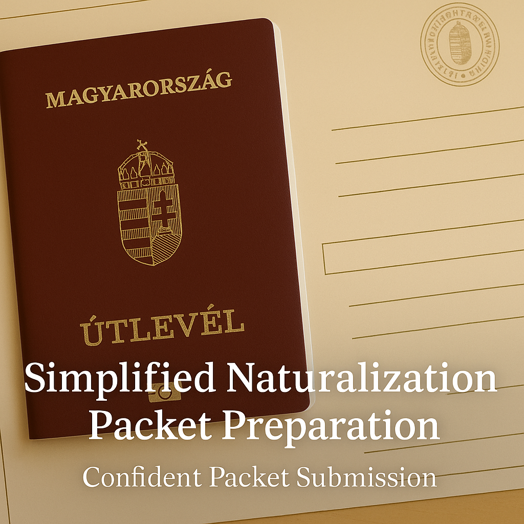 Simplified Naturalization Packet Preparation