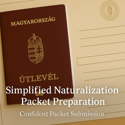 Simplified Naturalization Packet Preparation